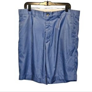 Tehama 100% Polyester Blue Longer Length Shorts Size 36